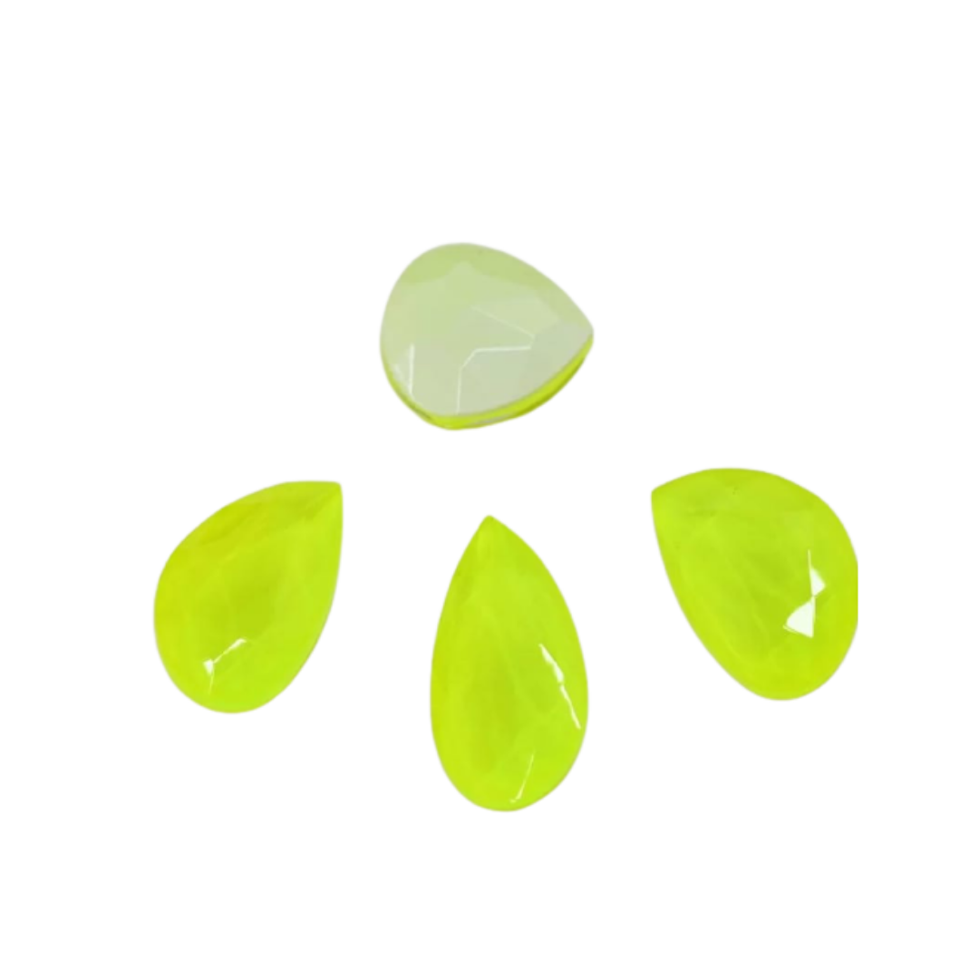 Neon Crystals - Nail Art