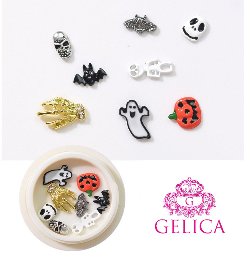 Halloween Nail Art 3d Jewellery