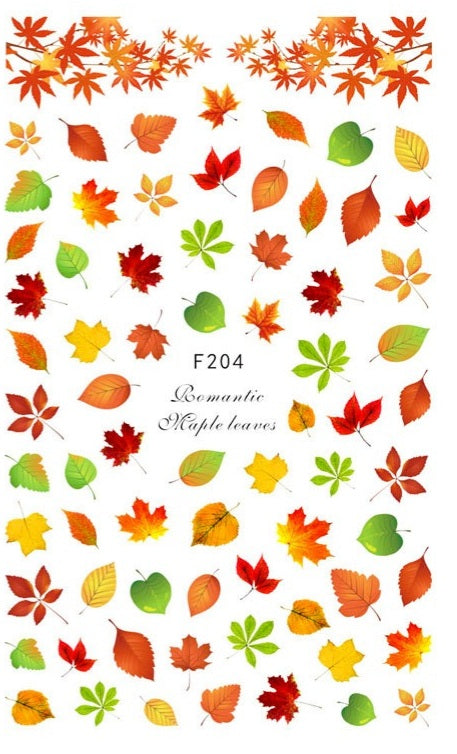 Leaf Stickers (various options)