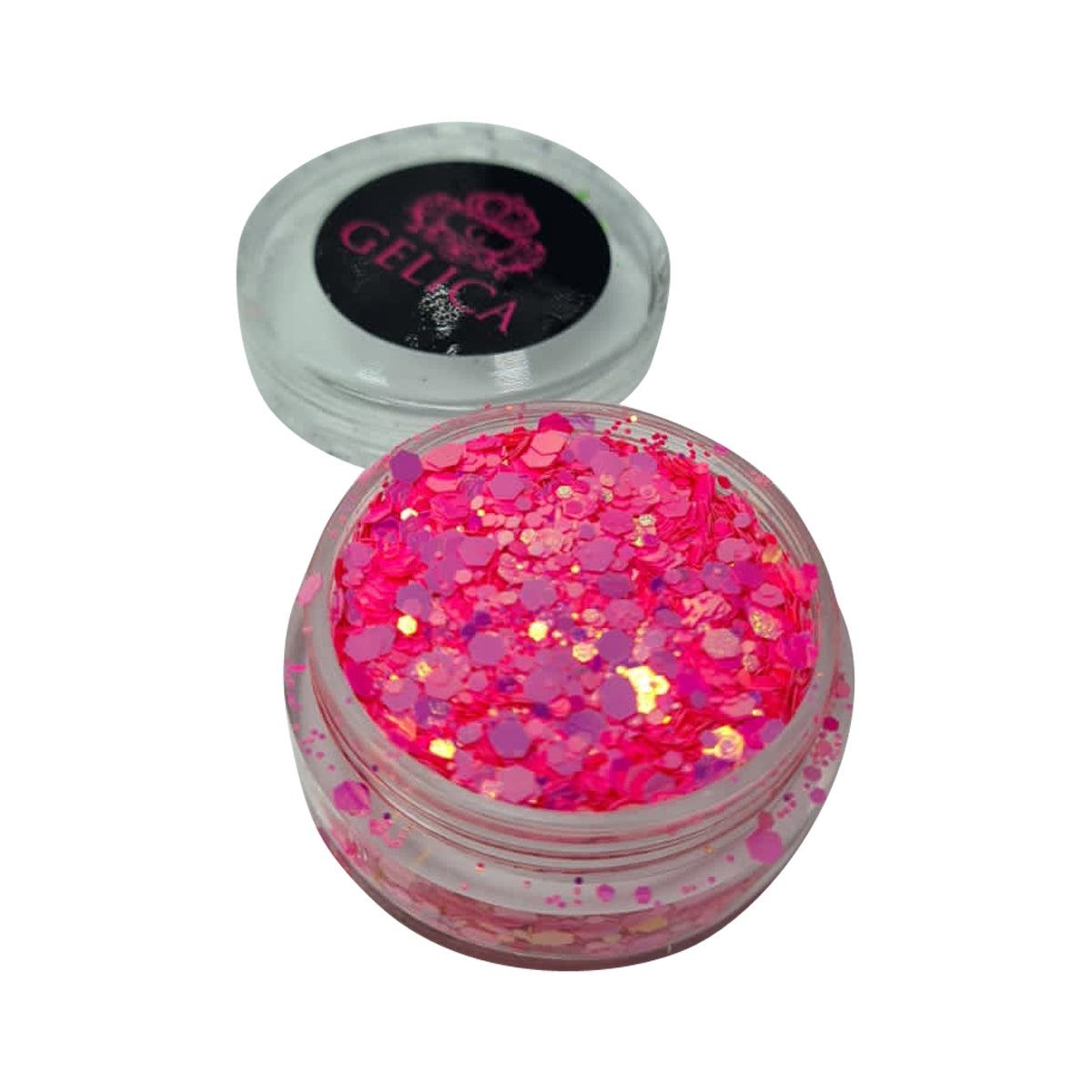 Raspberry Suger Nail Glitter