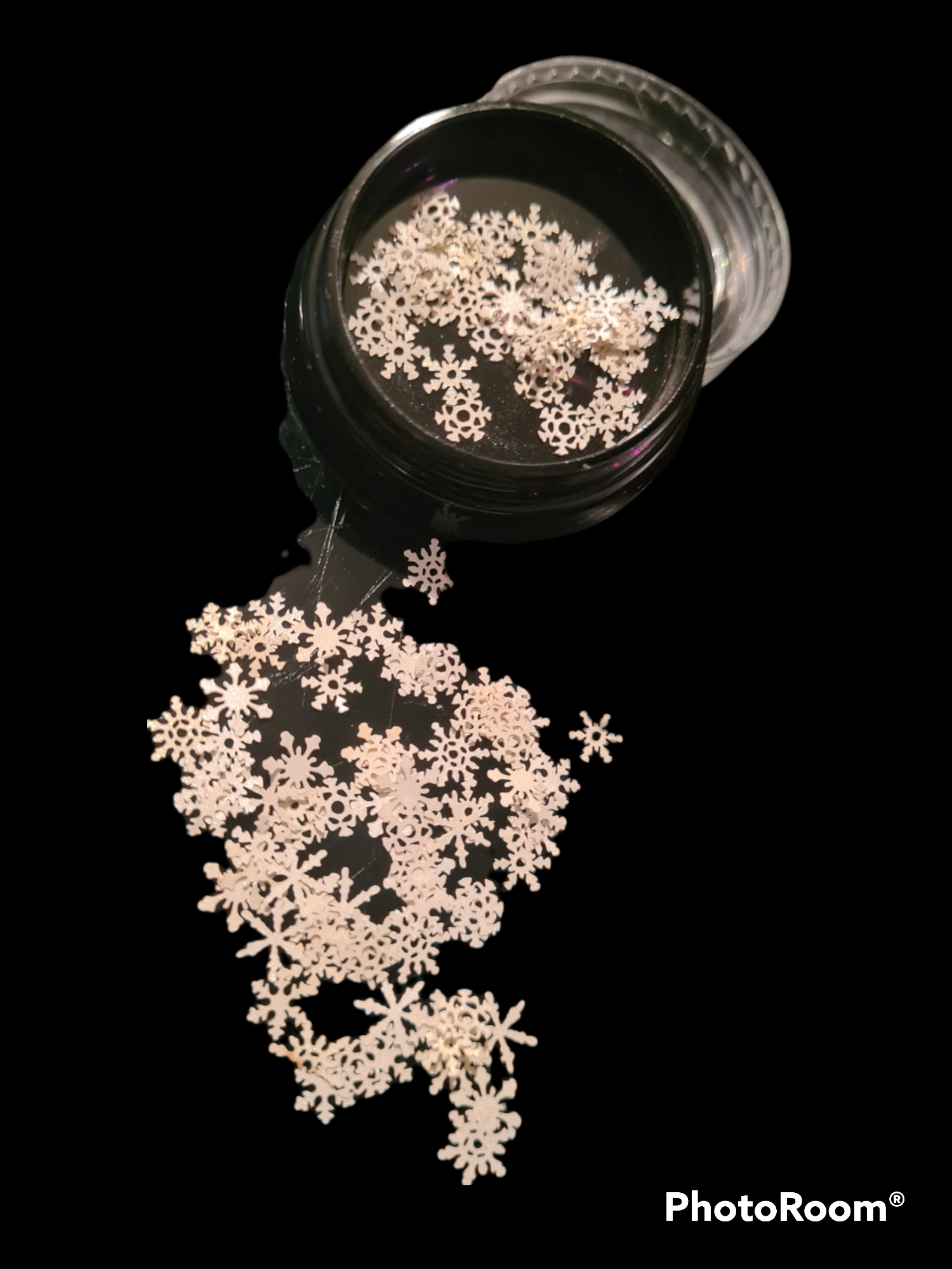 White Mini Snowflakes