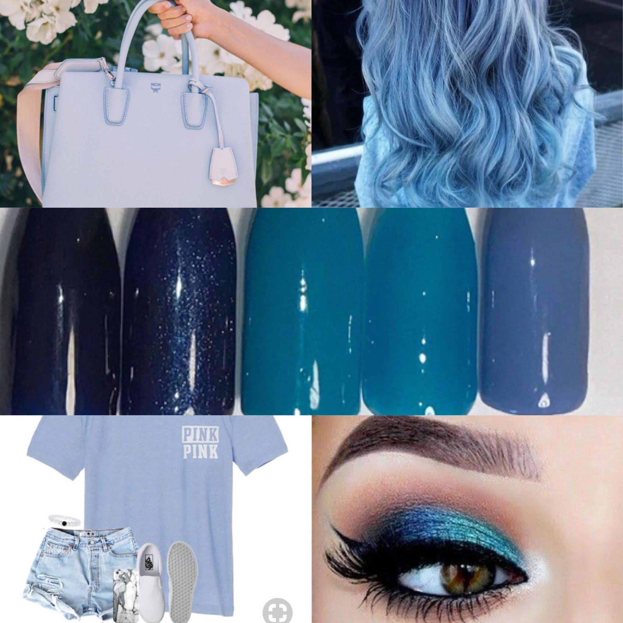 Beautiful Blues Gel Polish Colour Collection