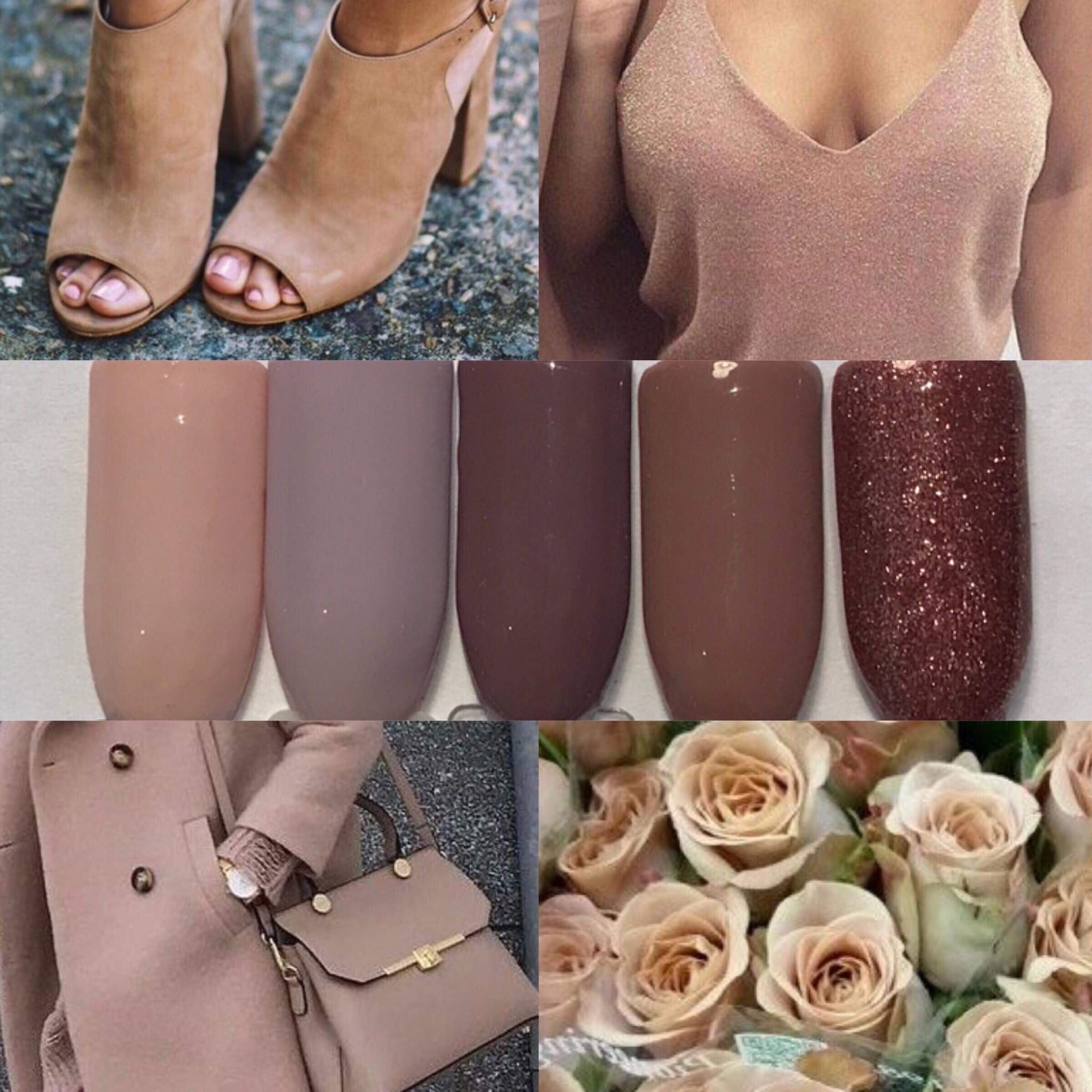 Natural Nudes Gel Polish Colour Collection