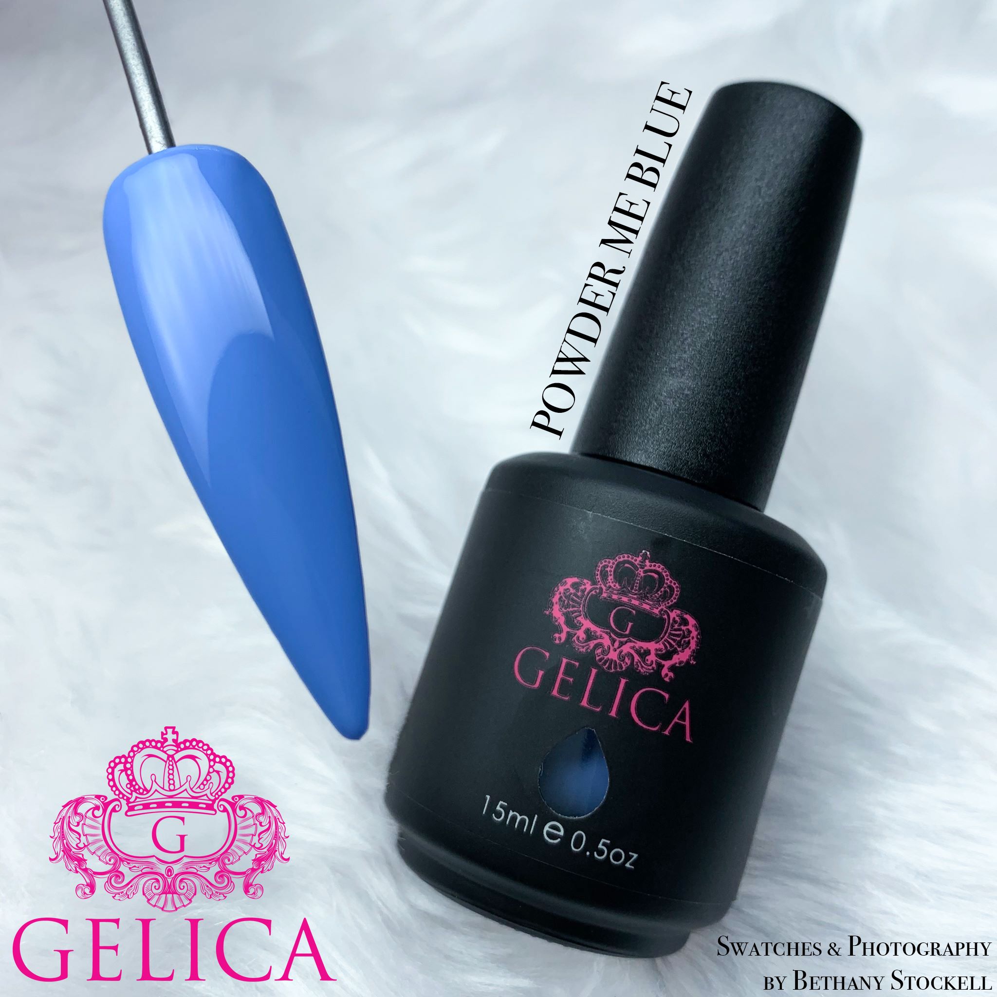 Powder Me Blue - Gel Polish